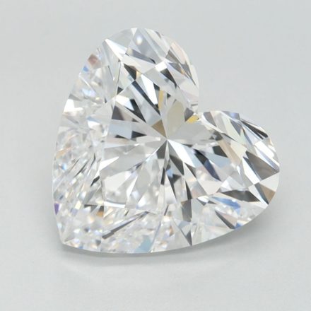 Lab Grown Diamond Lab-grown 3,13Ct D-FL Heart - IGILG800677280 1
