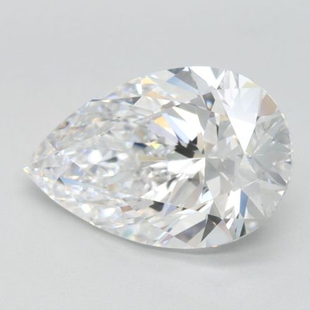 Lab Grown Diamond Lab-grown 3,13Ct D-FL Pear - IGILG804665280 1