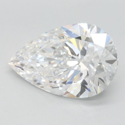 Lab Grown Diamond Lab-grown 3,1Ct D-FL Pear - IGILG804665278 1