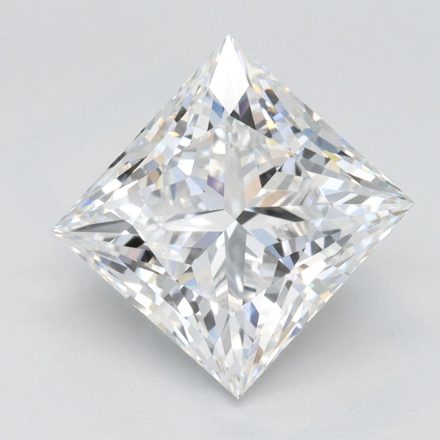 Lab Grown Diamond Lab-grown 3,07Ct D-VVS1 Princess - IGILG696547162 1
