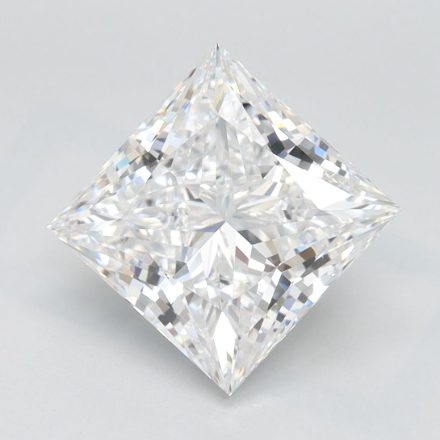 Lab Grown Diamond Lab-grown 2,6Ct D-IF Princess - IGILG720504306 1