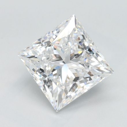 Lab Grown Diamond Lab-grown 2,6Ct D-IF Princess - IGILG720522149 1