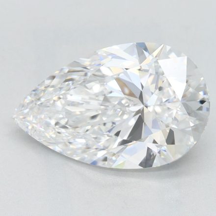 Lab Grown Diamond Lab-grown 2,25Ct D-IF Pear - GIA7508518323 1