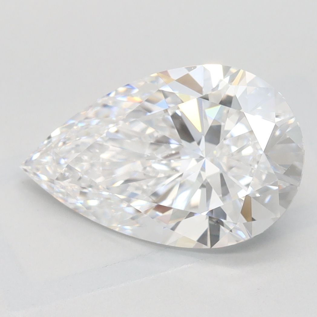 Lab Grown Diamond Lab-grown 2,1Ct D-IF Pear - IGILG729566284