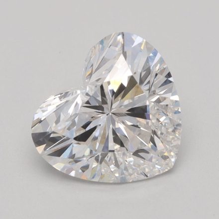 Lab Grown Diamond Lab-grown 1,63Ct E-VVS1 Heart - IGILG586358446 1