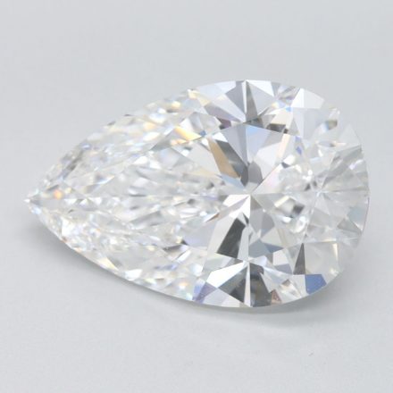 Lab Grown Diamond Lab-grown 3,11Ct D-FL Pear - IGILG804665279 1
