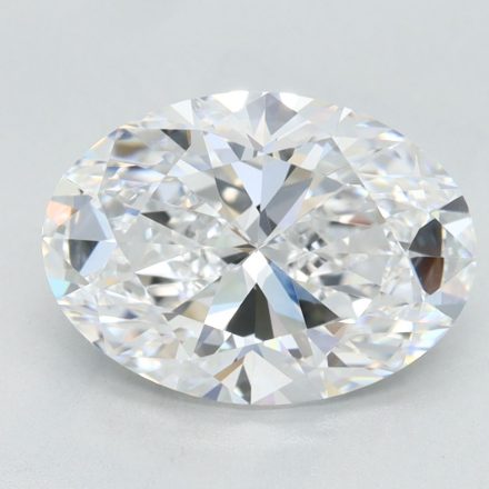 Lab Grown Diamond Lab-grown 3,02Ct D-VVS1 Oval - GIA2507257466 1