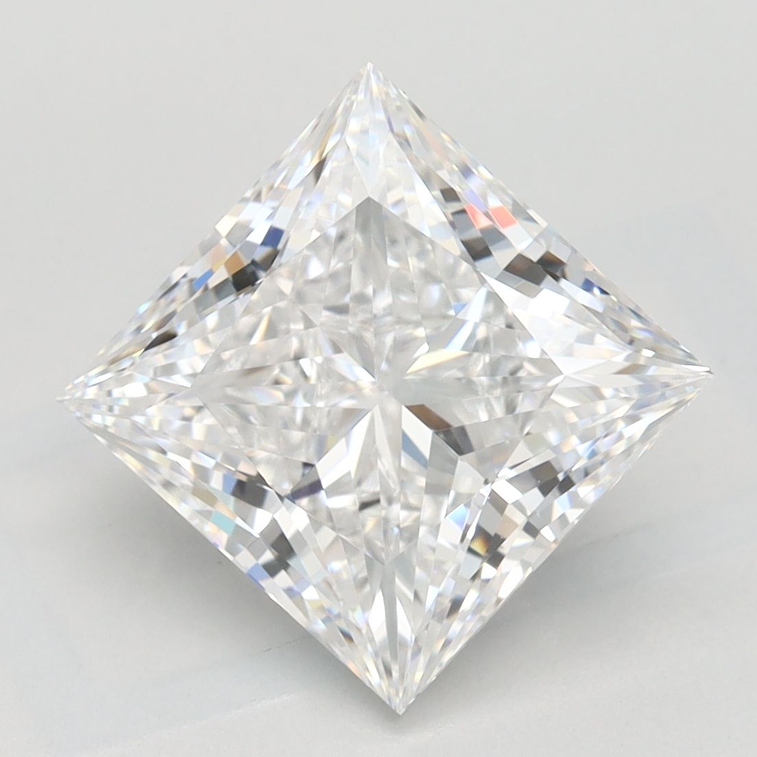 Lab Grown Diamond Lab-grown 3,15Ct D-IF Princess - IGILG715553911 1