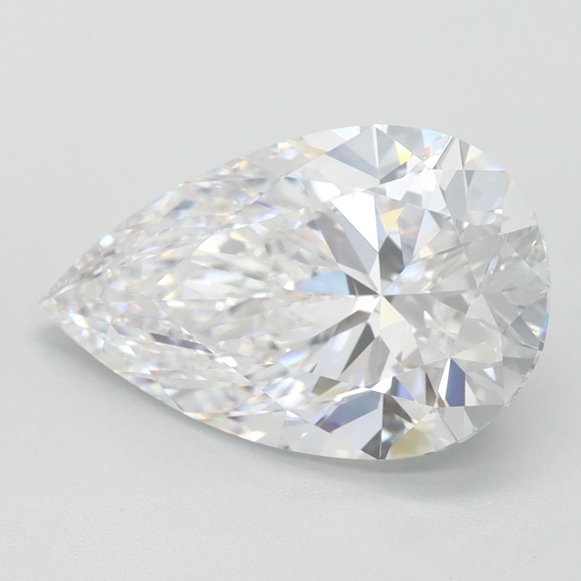 Lab Grown Diamond Lab-grown 3,12Ct D-IF Pear - IGILG744514455 1