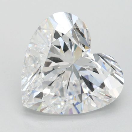 Lab Grown Diamond Lab-grown 3Ct D-FL Heart - IGILG744514438 1