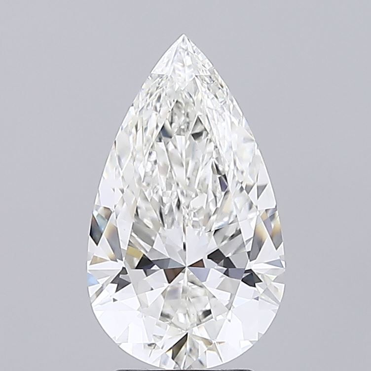 Lab Grown Diamond Lab-grown 3,07Ct G-VVS2 Pear - IGILG768658376 1