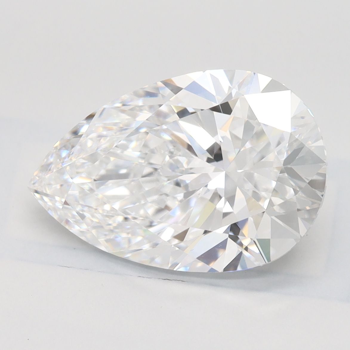 Lab Grown Diamond Lab-grown 3,15Ct D-IF Pear - IGILG694508451 1