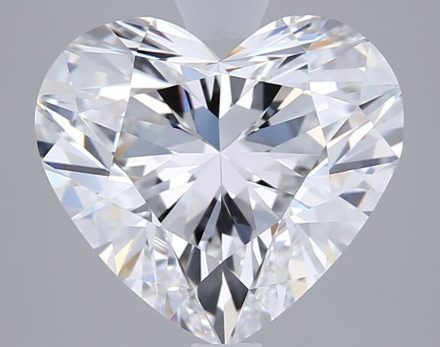 Lab Grown Diamond Lab-grown 2,93Ct E-VVS1 Heart - GIA2534643980 1