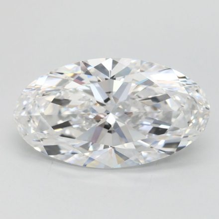 Lab Grown Diamond Lab-grown 2,42Ct D-FL Oval - IGILG784645924 1