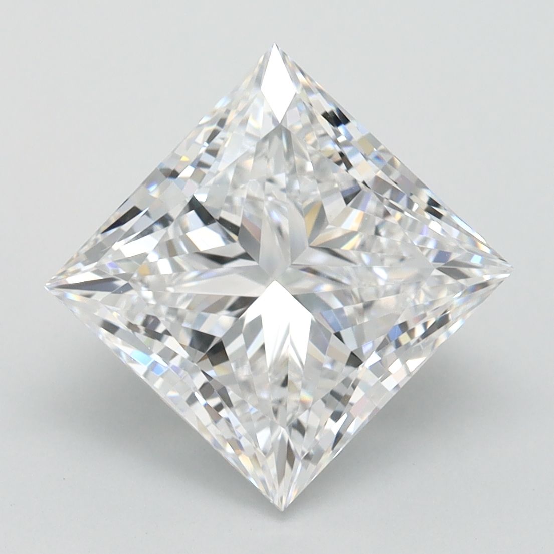 Lab Grown Diamond Lab-grown 3,02Ct D-IF Princess - IGILG768631125 1