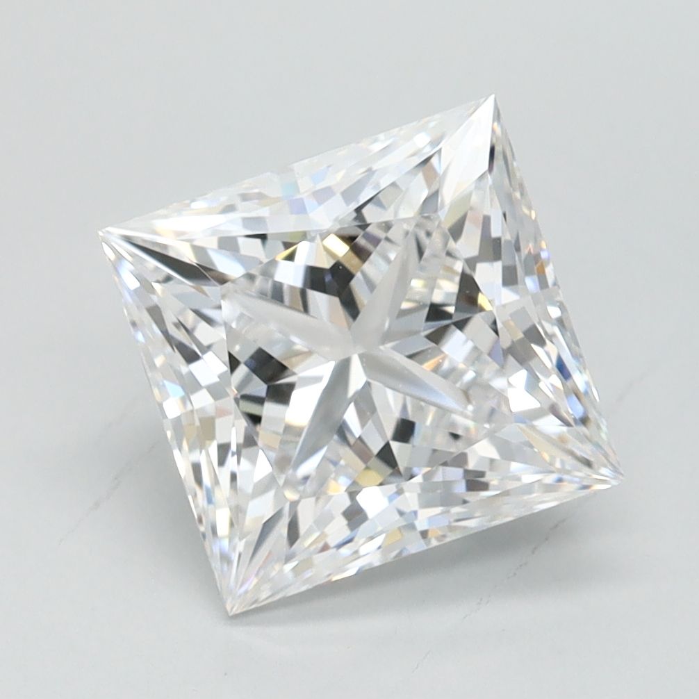 Lab Grown Diamond Lab-grown 2,1Ct D-IF Princess - IGILG784642046 1