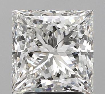 Lab Grown Diamond Lab-grown 2,73Ct H-VVS2 Princess - IGILG500165956 1