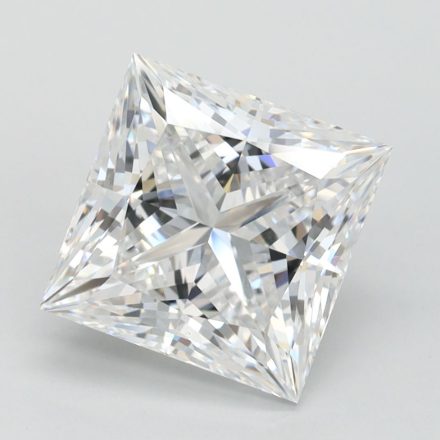 Lab Grown Diamond Lab-grown 2,91Ct D-IF Princess - IGILG768631087 1