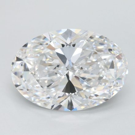 Lab Grown Diamond Lab-grown 4,04Ct D-FL Oval - IGILG784644206 1