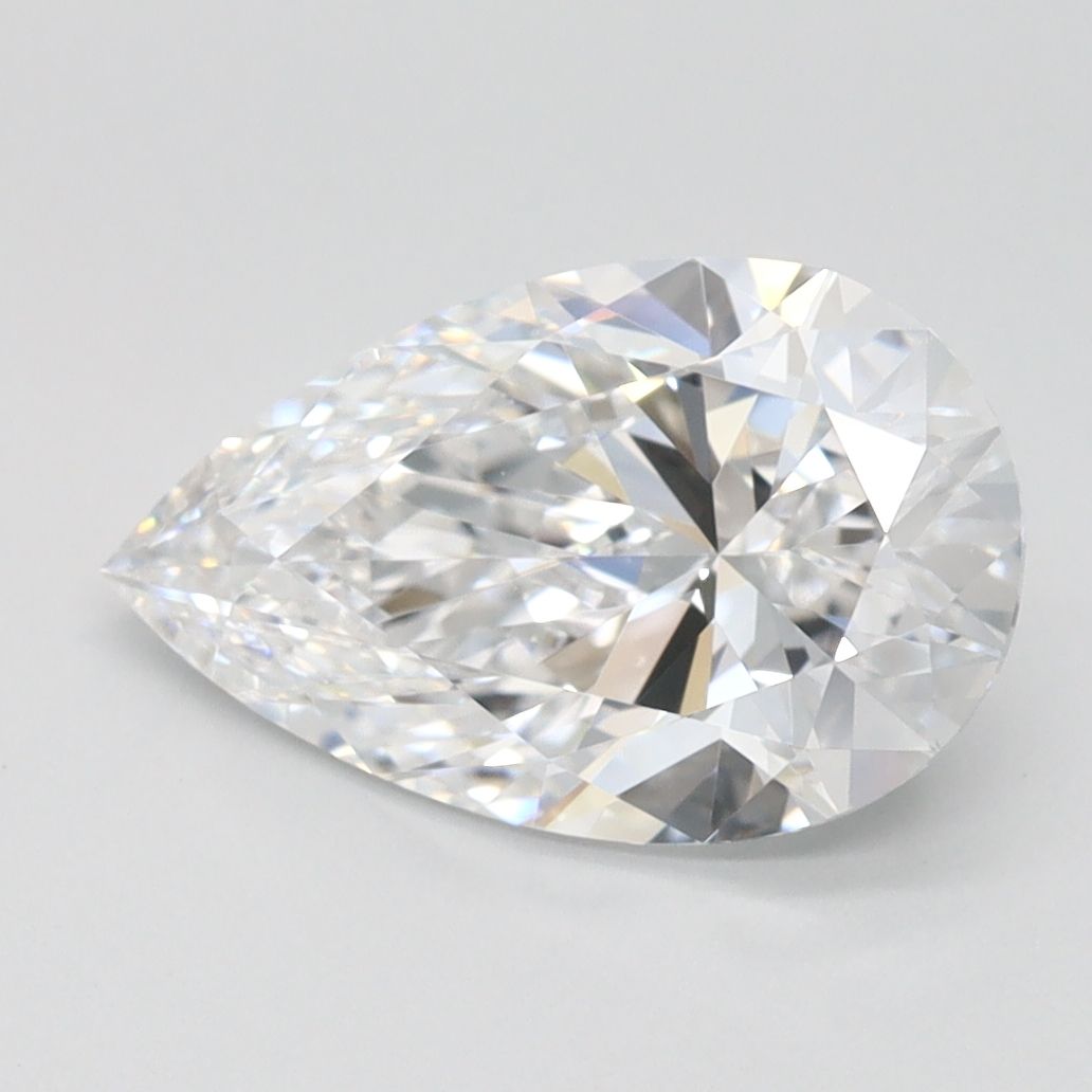Lab Grown Diamond Lab-grown 1,63Ct D-IF Pear - IGILG768632176 1