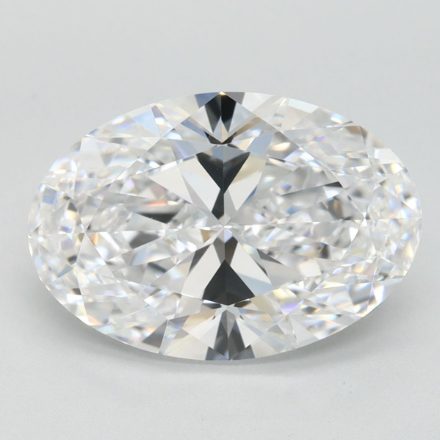 Lab Grown Diamond Lab-grown 3,62Ct D-FL Oval - IGILG784642647 1