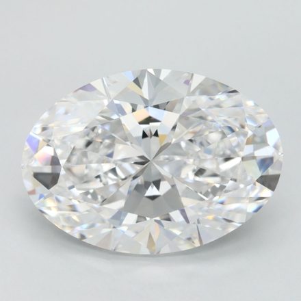 Lab Grown Diamond Lab-grown 3,72Ct D-FL Oval - IGILG784644204 1