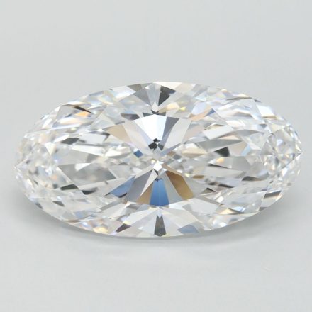 Lab Grown Diamond Lab-grown 3,05Ct D-FL Oval - IGILG780662180 1
