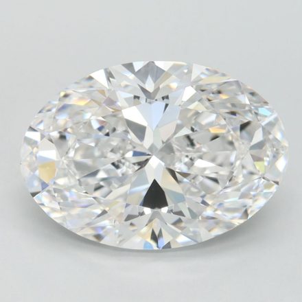 Lab Grown Diamond Lab-grown 4,04Ct D-FL Oval - IGILG780662238 1
