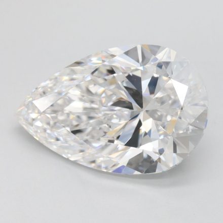 Lab Grown Diamond Lab-grown 3,04Ct D-FL Pear - IGILG780662264 1
