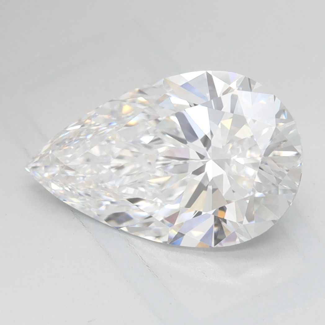 Lab Grown Diamond Lab-grown 1,71Ct D-IF Pear - IGILG742549060 1