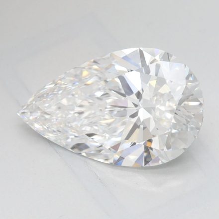 Lab Grown Diamond Lab-grown 1,71Ct D-IF Pear - IGILG742549060 1