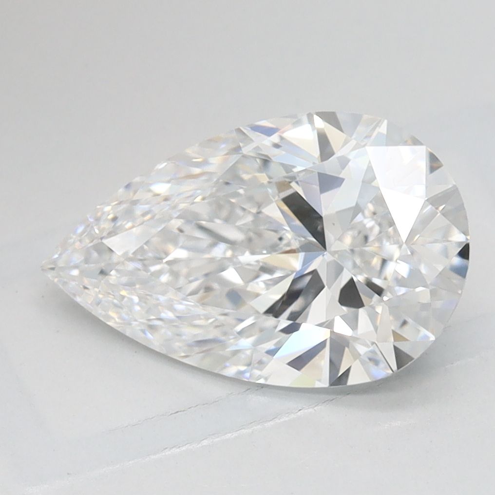 Lab Grown Diamond Lab-grown 1,67Ct D-IF Pear - IGILG742549059 1