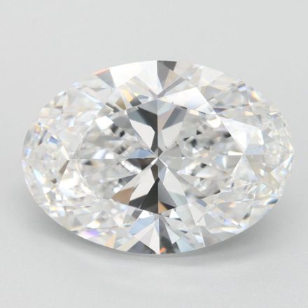 Lab Grown Diamond Lab-grown 4,04Ct D-FL Oval - IGILG744514450 1