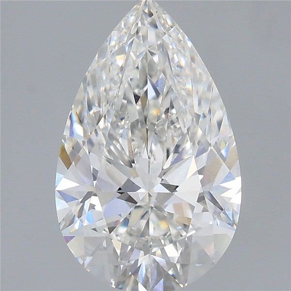 Lab Grown Diamond Lab-grown 3,04Ct F-VVS2 Pear - IGILG750586314 1