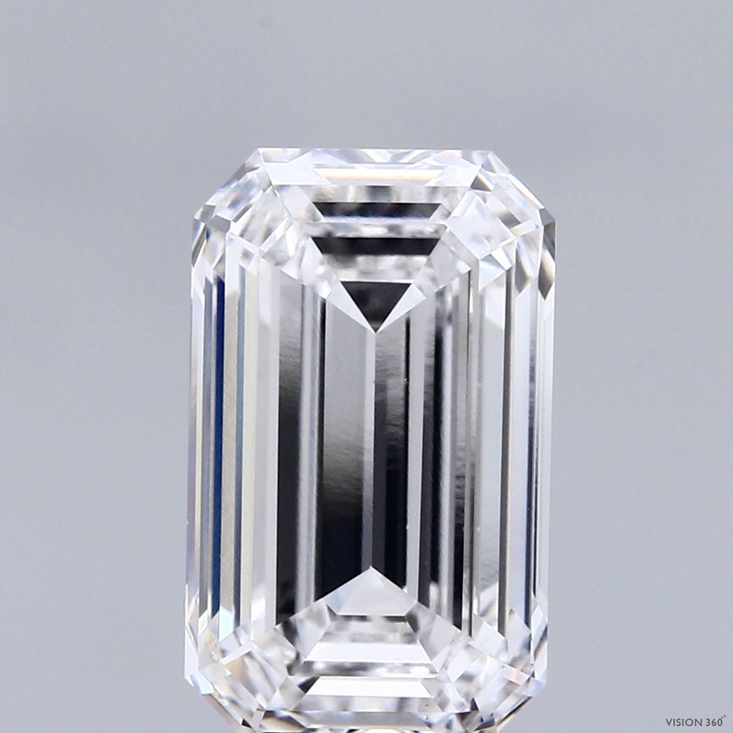 Lab Grown Diamond Lab-grown 5,5Ct F-VS1 Emerald - IGILG789631119