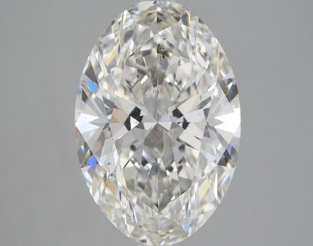 Lab Grown Diamond Lab-grown 3,7Ct G-VS2 Oval - GIA2446080602 1