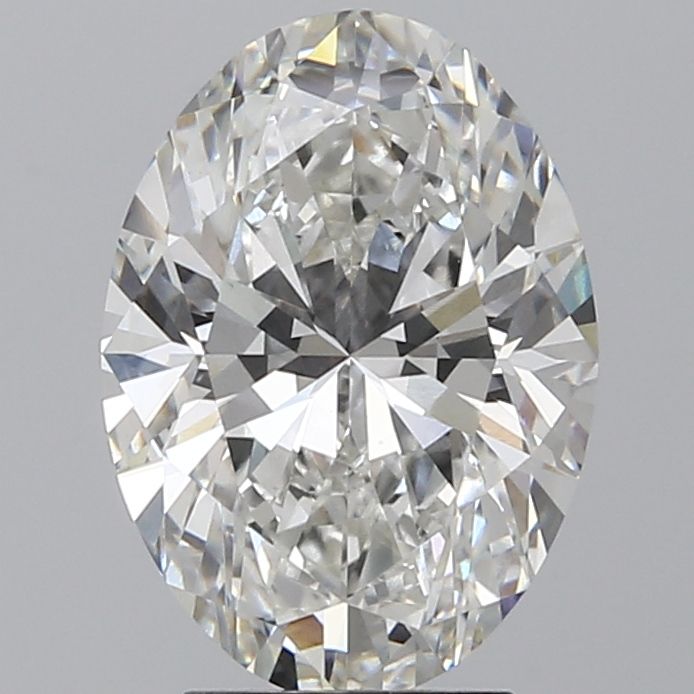 Lab Grown Diamond Lab-grown 3,73Ct H-VVS2 Oval - GIA7446007295 1