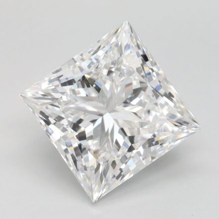 Lab Grown Diamond Lab-grown 3,29Ct D-FL Princess - IGILG784644221 1