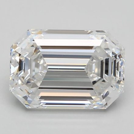 Lab Grown Diamond Lab-grown 2,73Ct D-IF Emerald - GIA7493676801 1