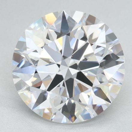 Lab Grown Diamond Lab-grown 2,84Ct D-VVS1 Round - GIA7516118277 1