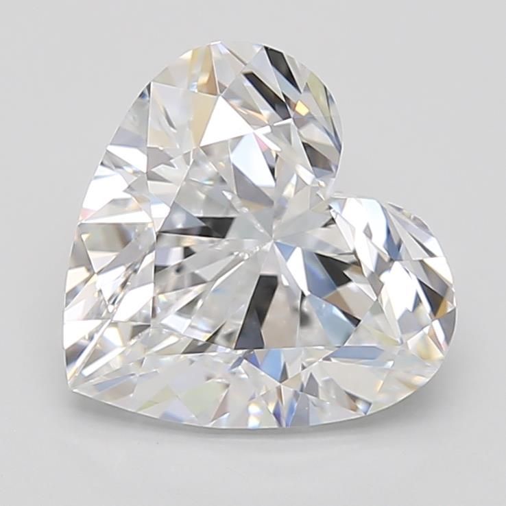 Lab Grown Diamond Lab-grown 2,57Ct F-IF Heart - GIA5503530870 1
