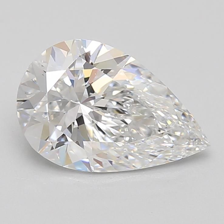 Lab Grown Diamond Lab-grown 1,55Ct D-IF Pear - GIA1513180231 1