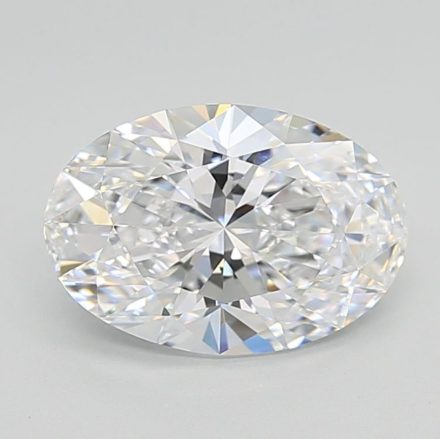 Lab Grown Diamond Lab-grown 3,04Ct D-IF Oval - GIA6531046884 1