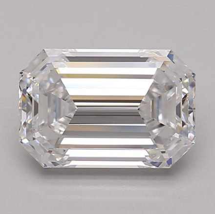 Lab Grown Diamond Lab-grown 2,5Ct D-IF Emerald - GIA6522481932 1