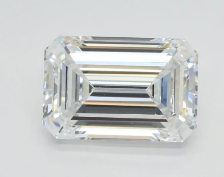 Lab Grown Diamond Lab-grown 2,71Ct D-VVS2 Emerald - GIA2496766158 1