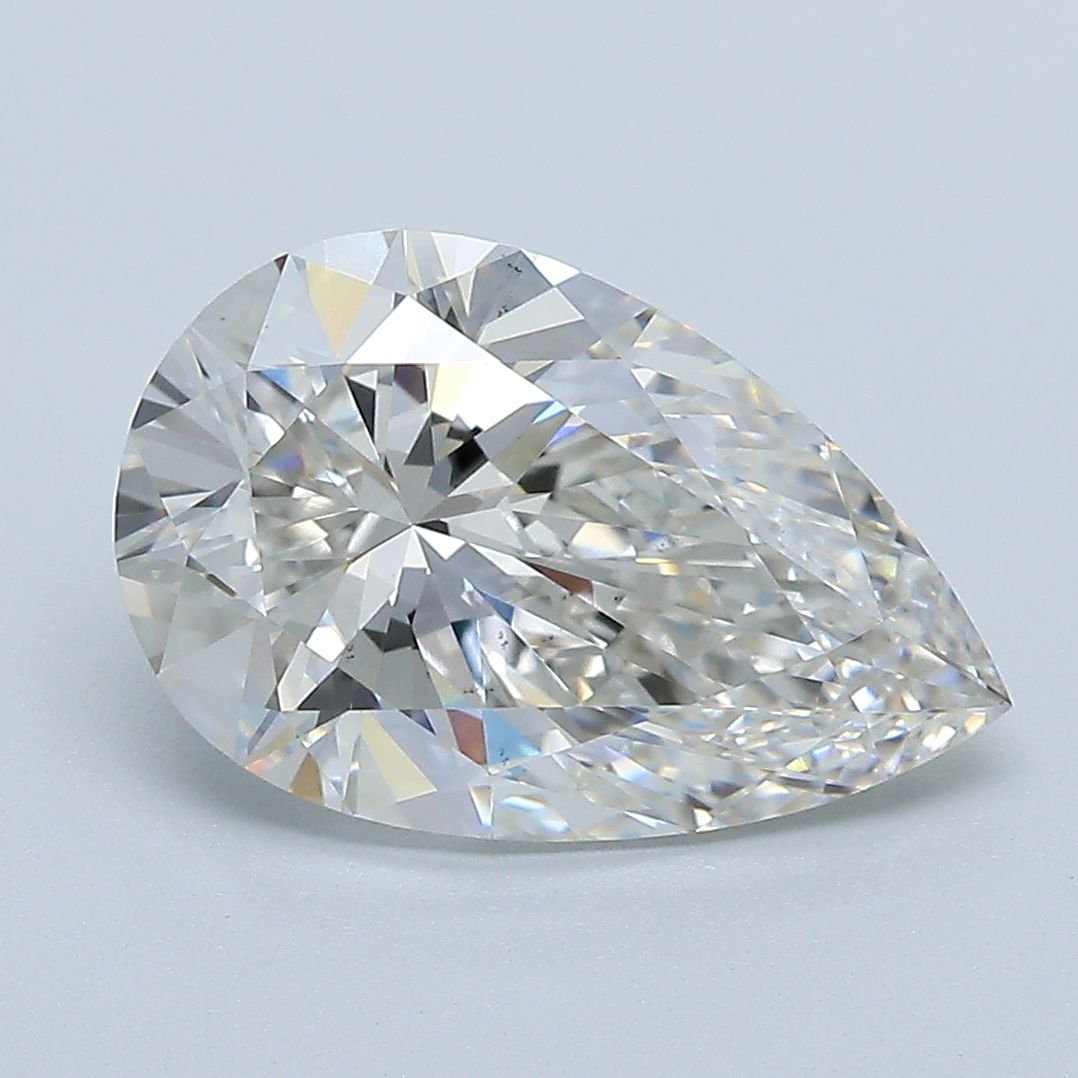 Lab Grown Diamond Lab-grown 3,28Ct F-VS2 Pear - IGILG671491068 1