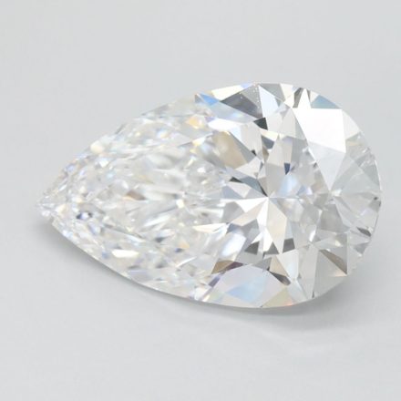 Lab Grown Diamond Lab-grown 2,2Ct D-FL Pear - IGILG780666164 1