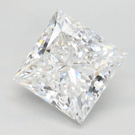 Lab Grown Diamond Lab-grown 3,71Ct D-VVS1 Princess - GIA2497503306 1