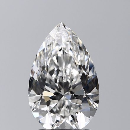 Lab Grown Diamond Lab-grown 2,1Ct F-VS1 Pear - GIA7428614311 1