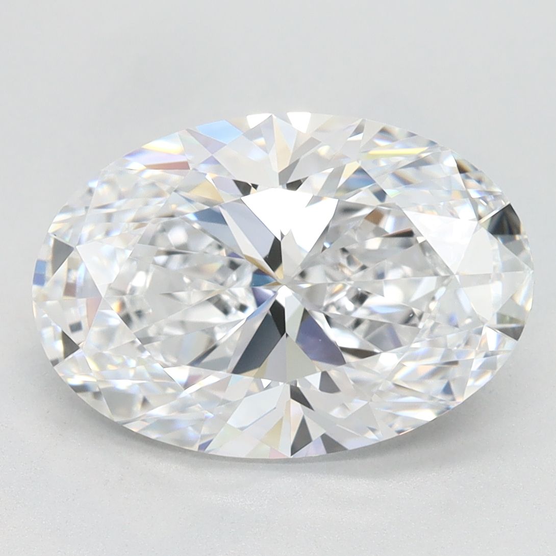 Lab Grown Diamond Lab-grown 3,16Ct D-VVS1 Oval - GIA5496505568 1